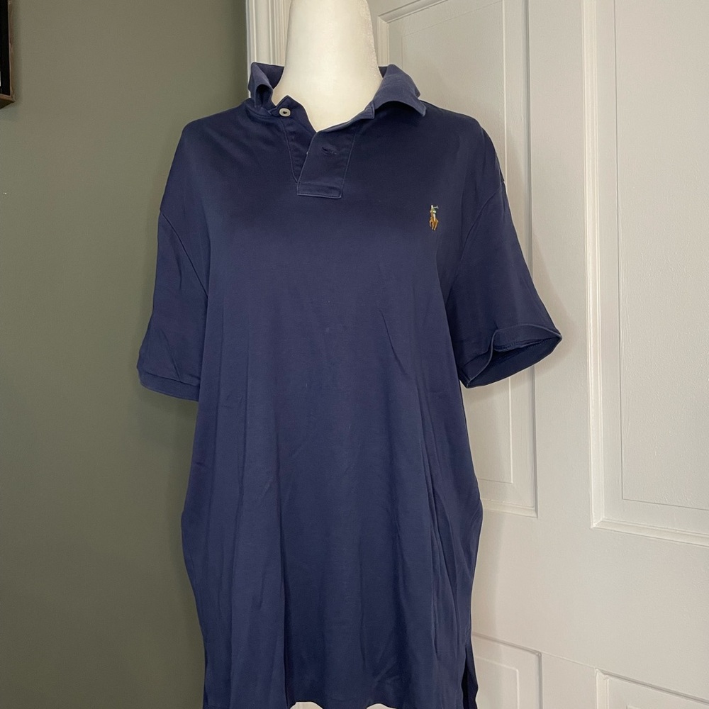Polo by Ralph Lauren Men's Deep Blue Polo Shirt